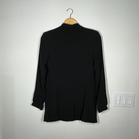 Robert Rodriguez Black Open Daphne Blazer Size 2 - Picture 7 of 12